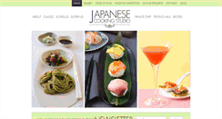 Desktop Screenshot of japanesecookingstudio.com